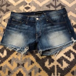 Flying monkey jean shorts